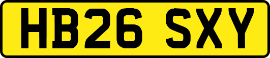 HB26SXY