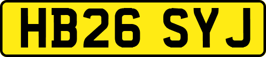 HB26SYJ