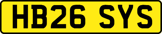 HB26SYS