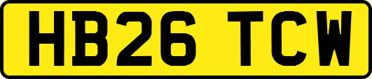 HB26TCW