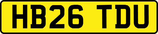 HB26TDU