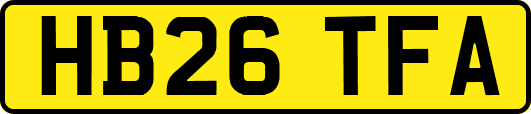HB26TFA
