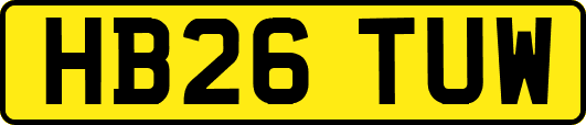 HB26TUW