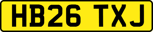 HB26TXJ