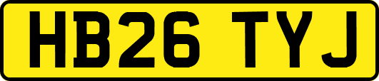 HB26TYJ