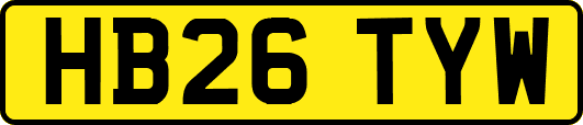 HB26TYW