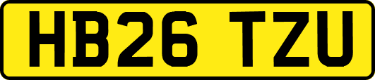 HB26TZU