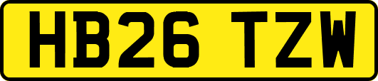 HB26TZW
