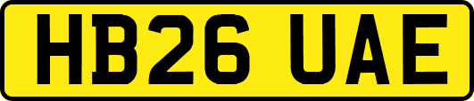HB26UAE