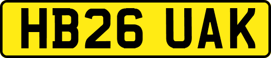 HB26UAK