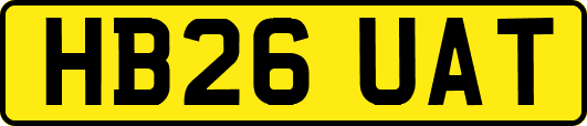 HB26UAT