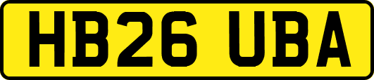 HB26UBA