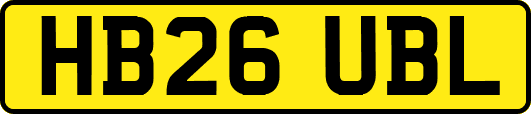 HB26UBL