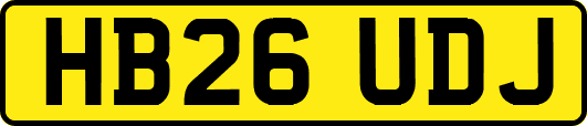 HB26UDJ