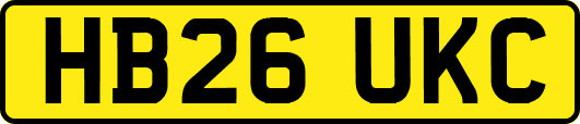 HB26UKC