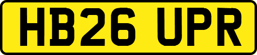 HB26UPR