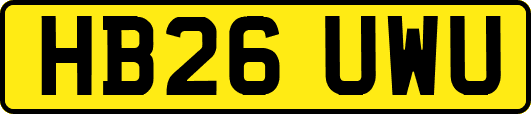 HB26UWU