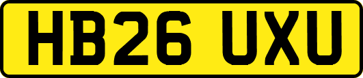HB26UXU