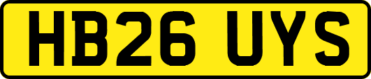 HB26UYS