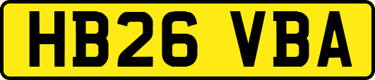 HB26VBA