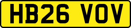 HB26VOV