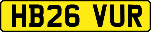 HB26VUR