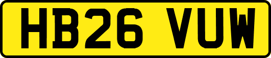 HB26VUW