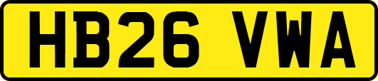 HB26VWA