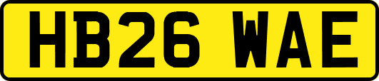 HB26WAE