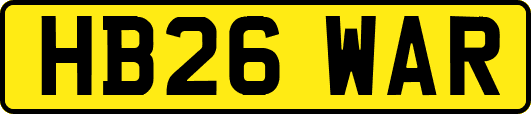 HB26WAR