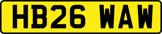 HB26WAW