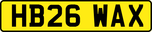HB26WAX