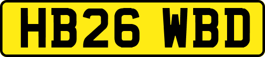 HB26WBD