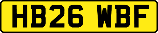 HB26WBF