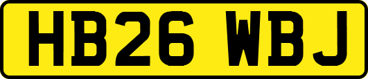 HB26WBJ