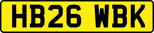 HB26WBK