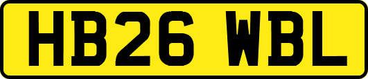 HB26WBL