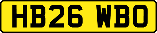 HB26WBO