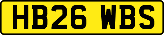 HB26WBS