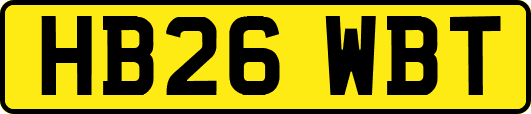 HB26WBT