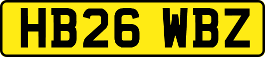 HB26WBZ