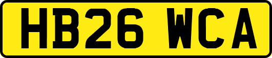 HB26WCA