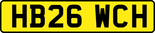 HB26WCH
