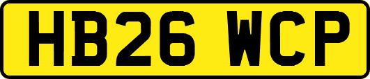HB26WCP