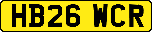HB26WCR