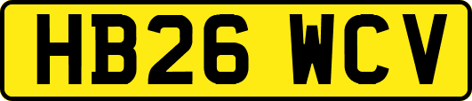 HB26WCV