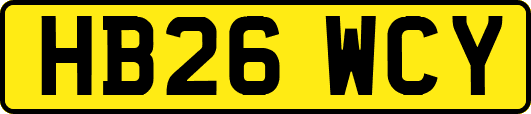 HB26WCY