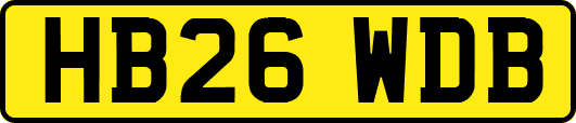 HB26WDB