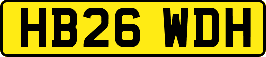 HB26WDH