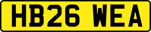 HB26WEA